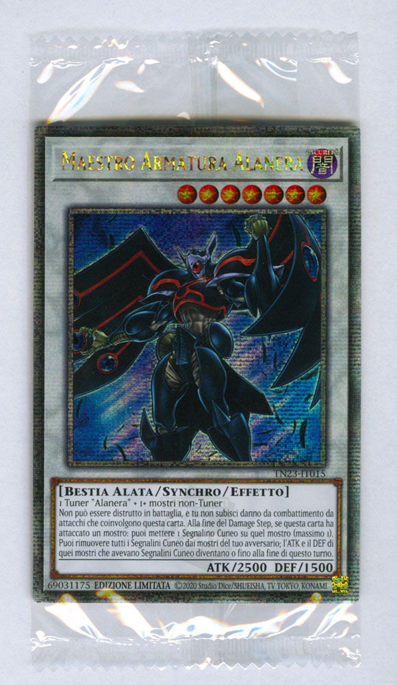 TN23-IT015 Maestro Armatura Alanera Rara Segreta Quarto di Secolo Edizione Limitata (IT) -NEAR MINT-