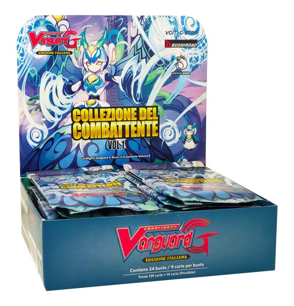 Set G-BT08: Collezione del Combattente Vol. 1 display 24 buste (IT)