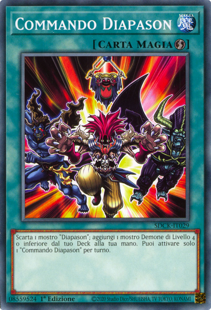 SDCK-IT029 Commando Diapason Comune 1a Edizione (IT) -NEAR MINT-