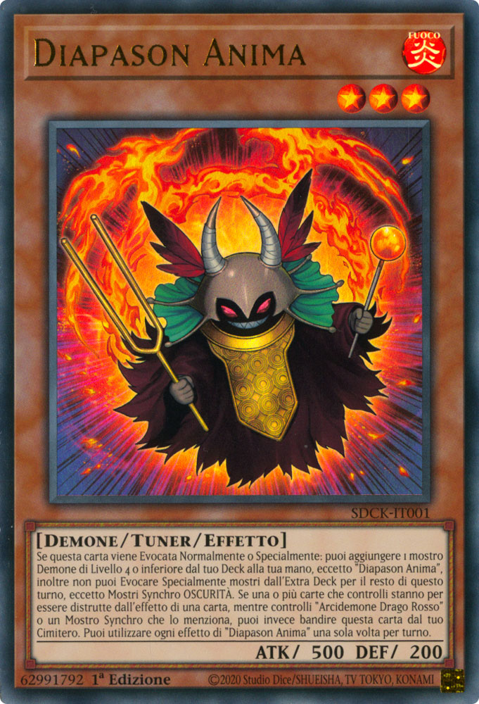 SDCK-IT001 Diapason Anima Ultra Rara 1a Edizione (IT) -NEAR MINT-