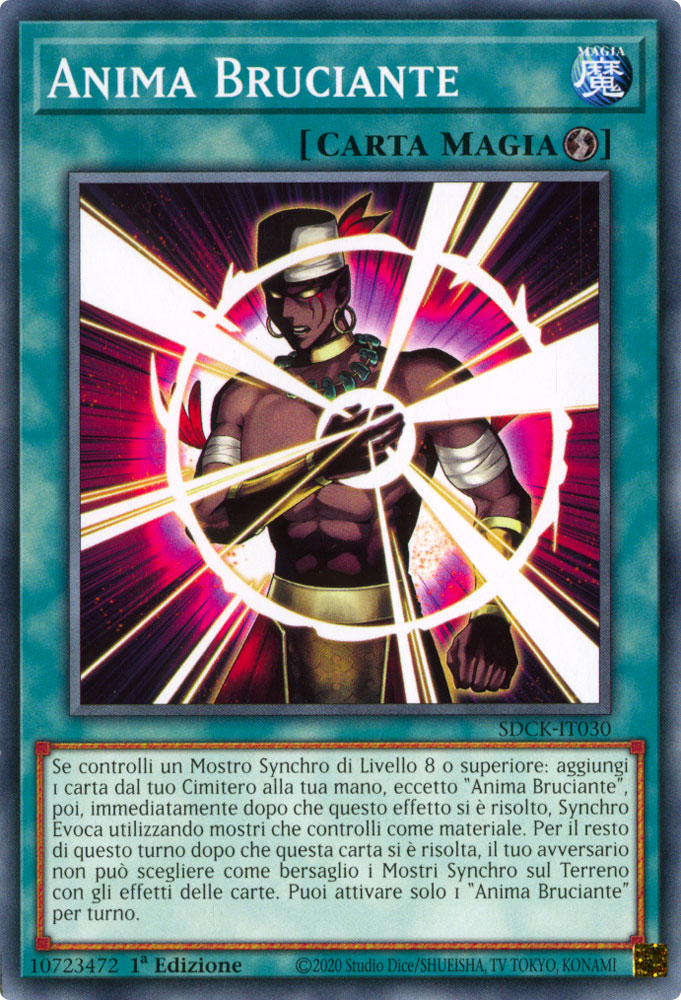 SDCK-IT030 Anima Bruciante Comune 1a Edizione (IT) -NEAR MINT-