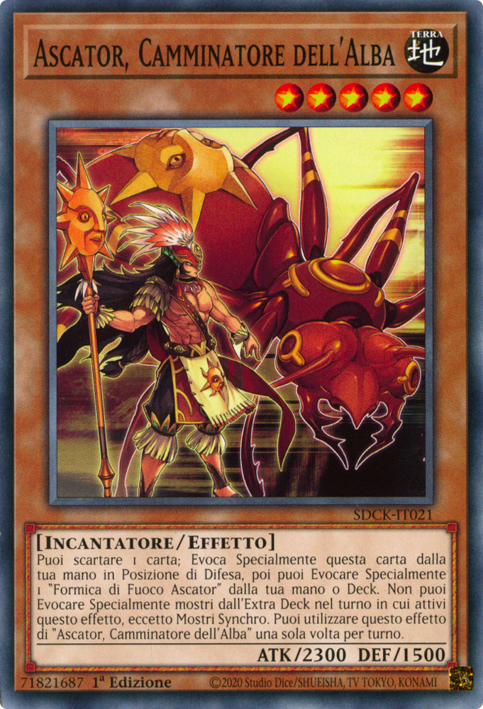 SDCK-IT021 Ascator, Camminatore dell'Alba Comune 1a Edizione (IT) -NEAR MINT-