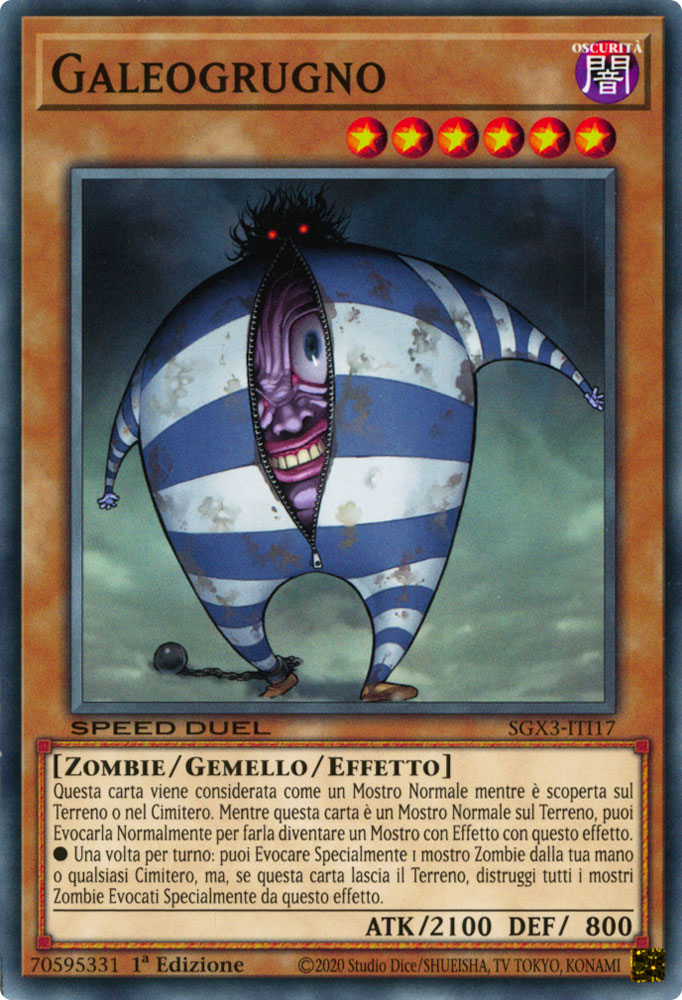 SGX3-ITI17 Galeogrugno Comune 1a Edizione (IT) -NEAR MINT-