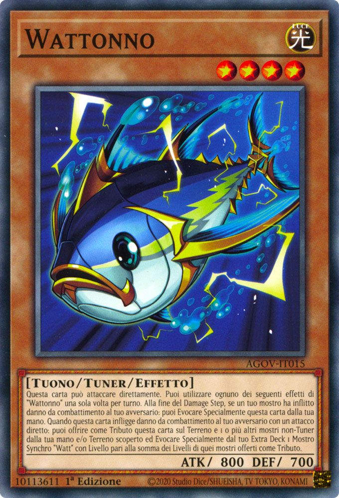 AGOV-IT015 Wattonno Comune 1a Edizione (IT) -NEAR MINT-