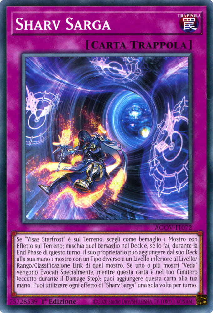 AGOV-IT072 Sharv Sarga Comune 1a Edizione (IT) -NEAR MINT-