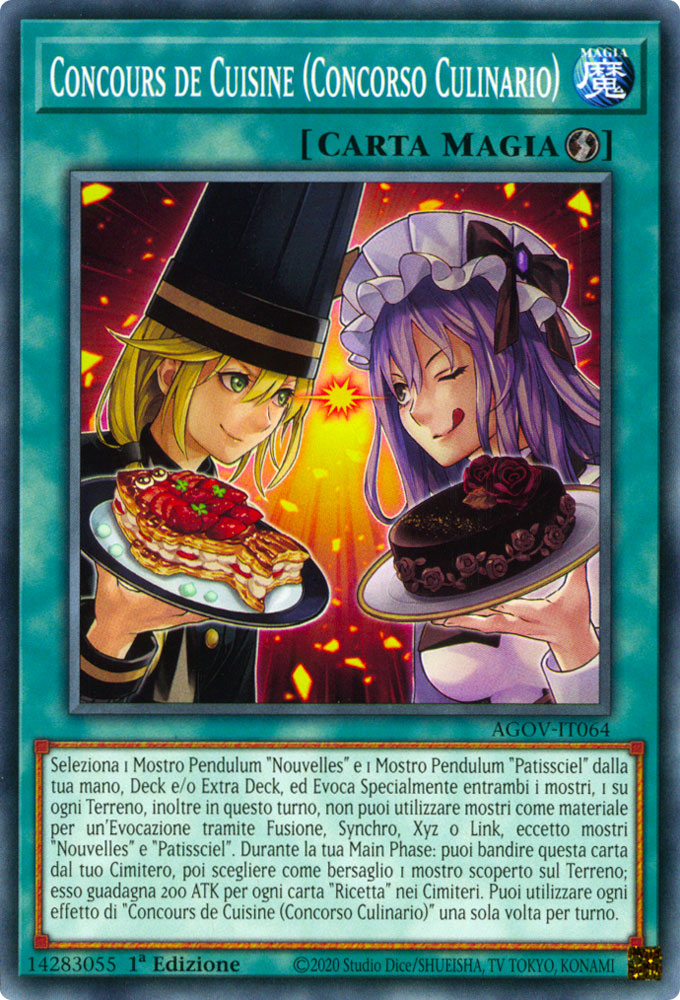 AGOV-IT064 Concours de Cuisine (Concorso Culinario) Comune 1a Edizione (IT) -NEAR MINT-