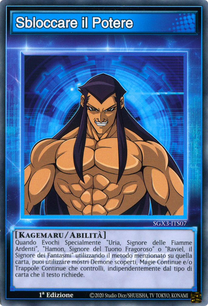 SGX3-ITS07 Sbloccare il Potere Comune 1a Edizione (IT) -NEAR MINT-