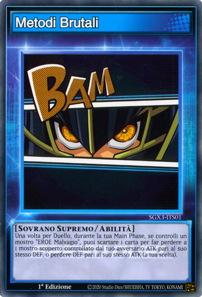 SGX3-ITS01 Metodi Brutali Comune 1a Edizione (IT) -NEAR MINT-