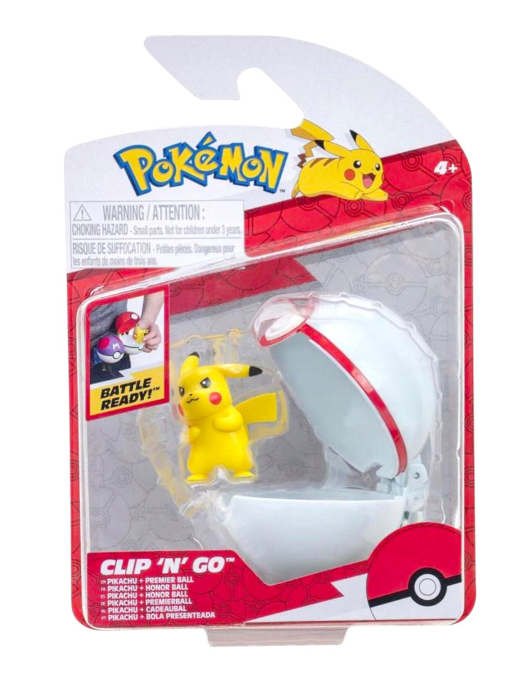 Clip 'N' Go Pikachu + Premier Ball (EN)