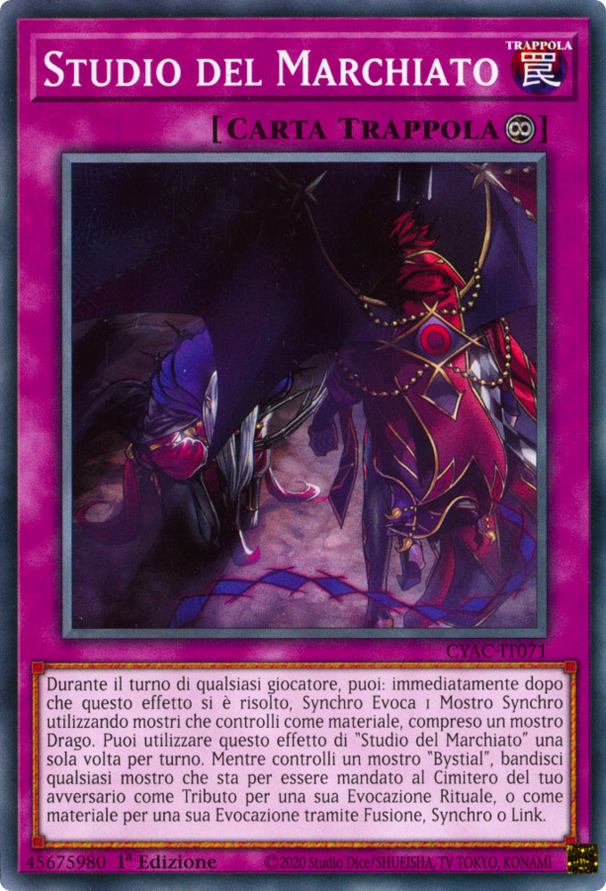 CYAC-IT071 Studio del Marchiato Comune 1a Edizione (IT) -NEAR MINT-