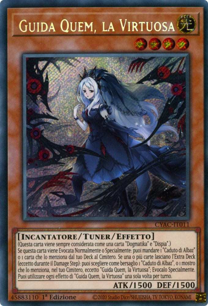 CYAC-IT011 Guida Quem, la Virtuosa Rara Segreta 1a Edizione (IT) -NEAR MINT-