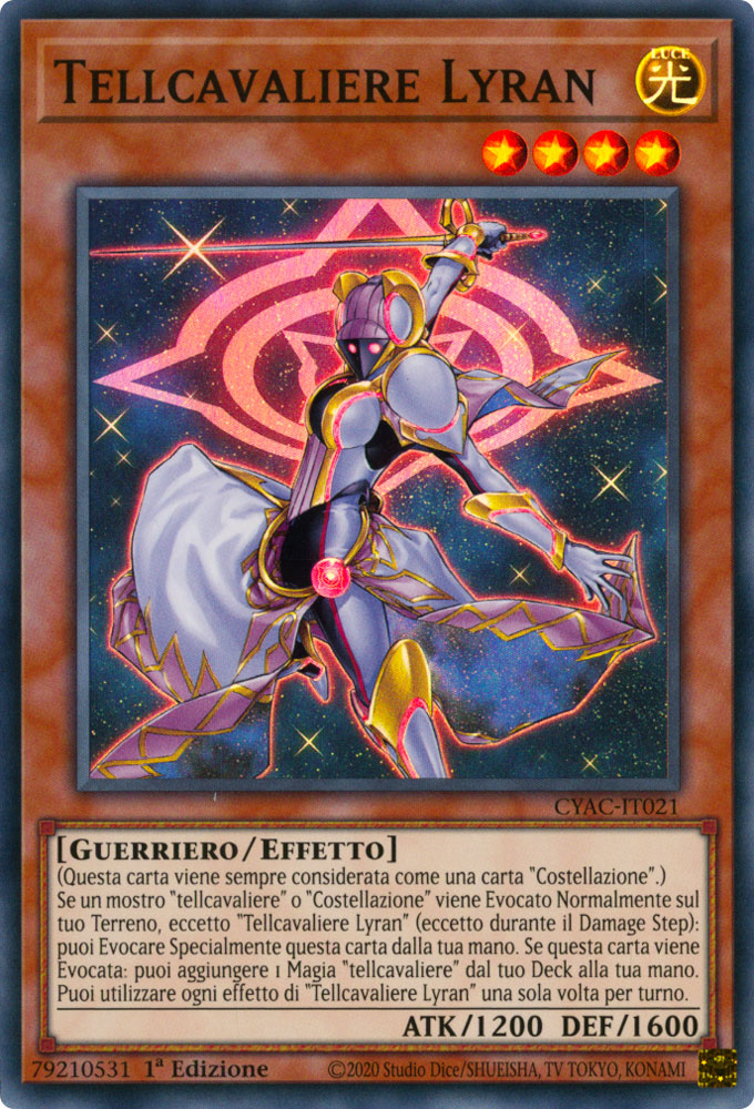 CYAC-IT021 Tellcavaliere Lyran Super Rara 1a Edizione (IT) -NEAR MINT-