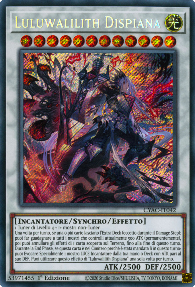CYAC-IT042 Luluwalilith Dispiana Rara Segreta 1a Edizione (IT) -NEAR MINT-