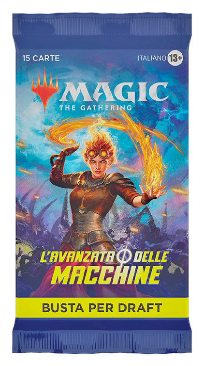 L'Avanzata delle Macchine busta per Draft busta 15 carte (IT)