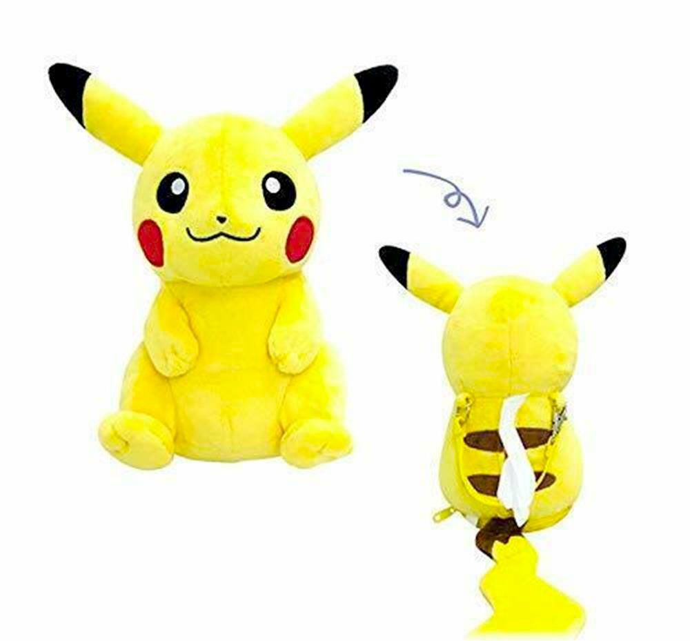 Plush Peluche cover portatile per fazzoletti Pikachu (JP)