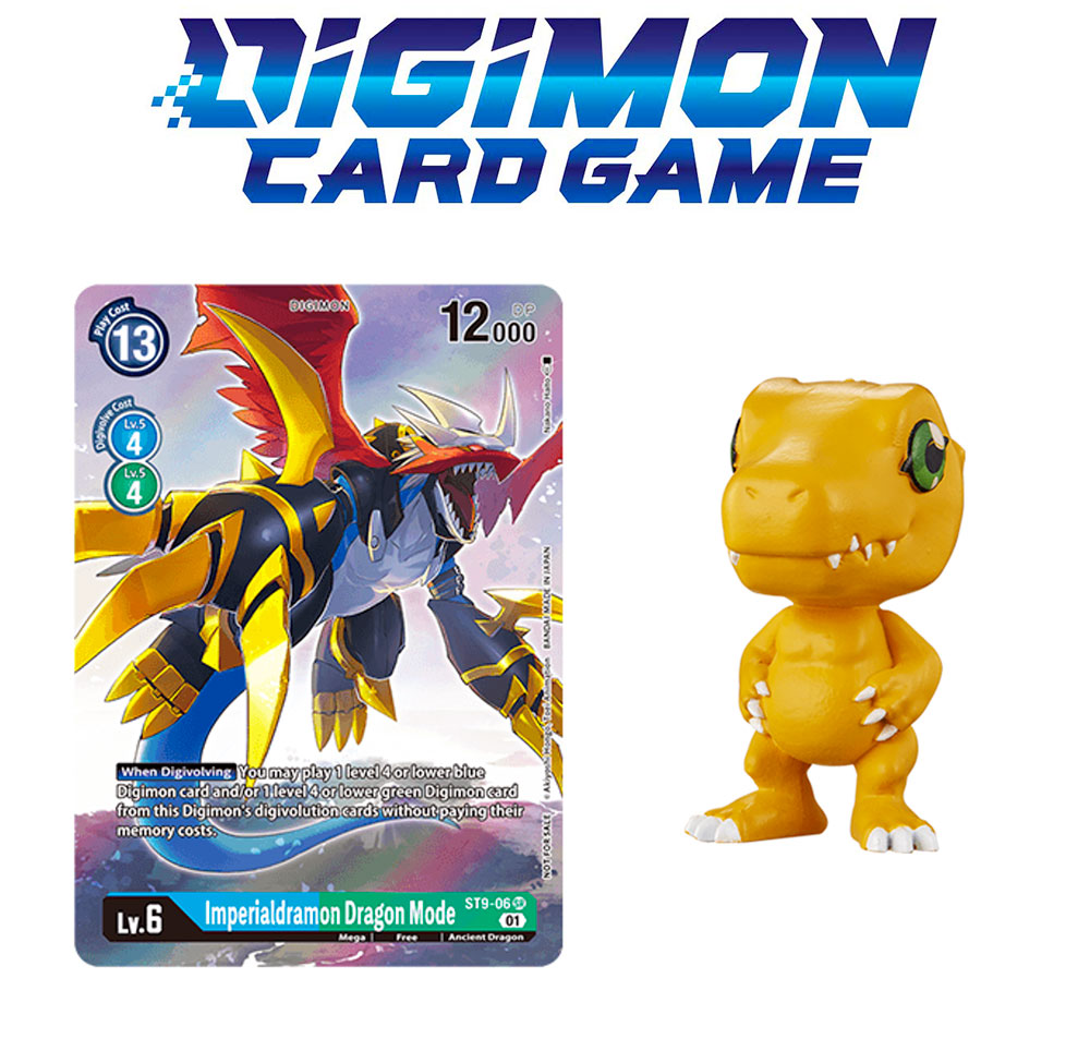 Adventure Box Limited Edition Alternate Art Promo Imperialdramon Dragon Mode + figure Agumon (EN)