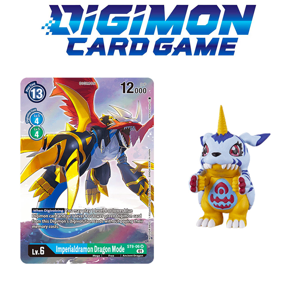 Adventure Box Limited Edition Alternate Art Promo Imperialdramon Dragon Mode + figure Gabumon (EN)