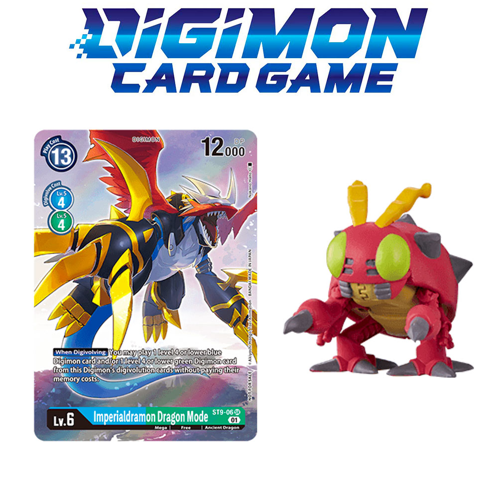 Adventure Box Limited Edition Alternate Art Promo Imperialdramon Dragon Mode + figure Tentomon (EN)