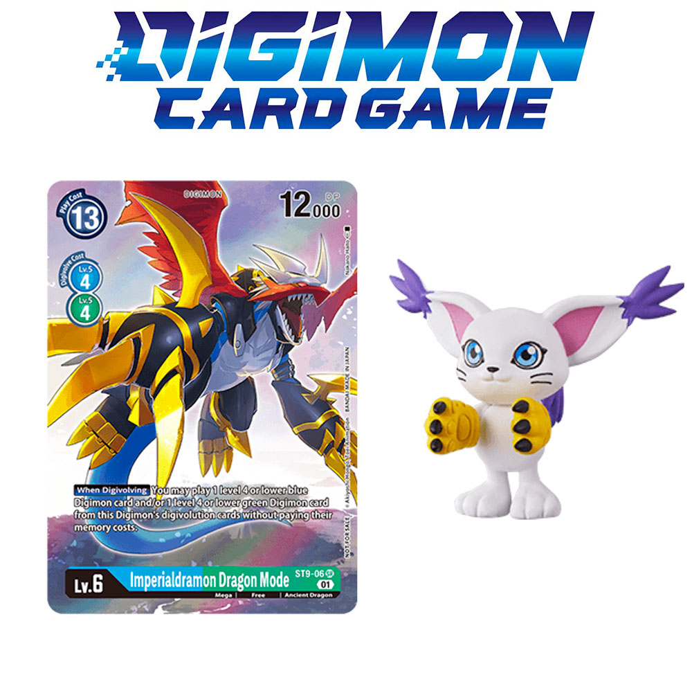 Adventure Box Limited Edition Alternate Art Promo Imperialdramon Dragon Mode + figure Gatomon (EN)