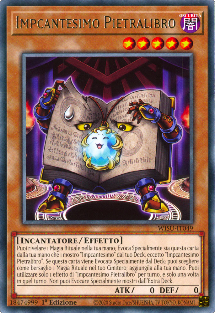 WISU-IT049 Impcantesimo Pietralibro Rara 1a Edizione (IT) -NEAR MINT-