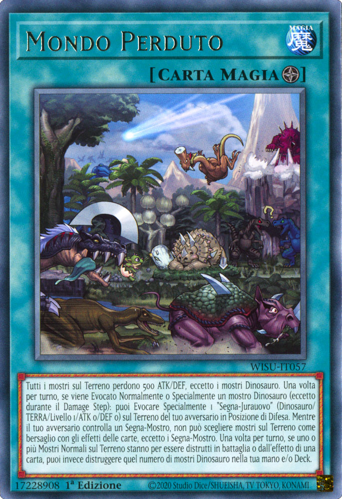 WISU-IT057 Mondo Perduto Rara 1a Edizione (IT) -NEAR MINT-