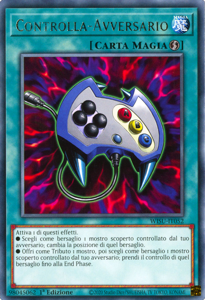 WISU-IT052 Controlla-Avversario Rara 1a Edizione (IT) -NEAR MINT-
