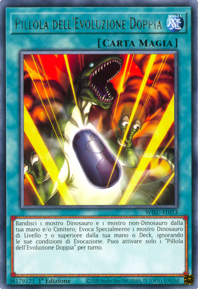 WISU-IT053 Pillola dell'Evoluzione Doppia Rara 1a Edizione (IT) -NEAR MINT-