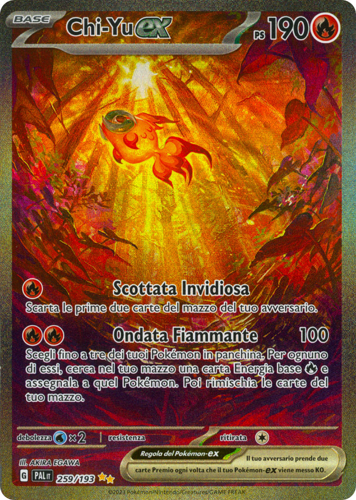 259 / 193 Chi-Yu ex Rara Segreta foil (IT) -NEAR MINT-