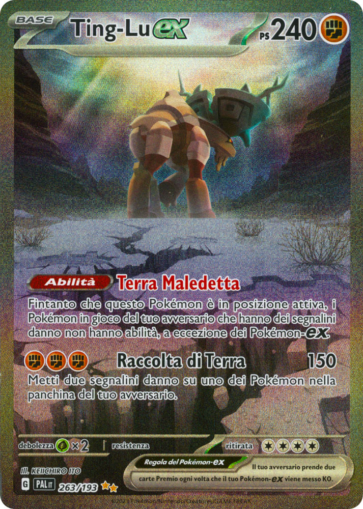 263 / 193 Ting-Lu ex Rara Segreta foil (IT) -NEAR MINT-