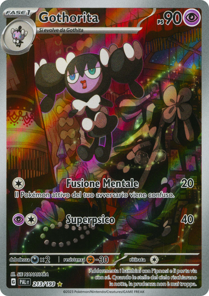 213 / 193 Gothorita Rara Segreta foil (IT) -NEAR MINT-