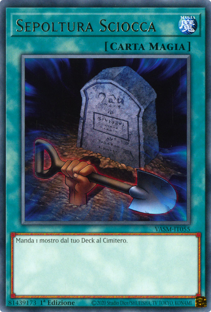 VASM-IT055 Sepoltura Sciocca Rara 1a Edizione (IT) -NEAR MINT-