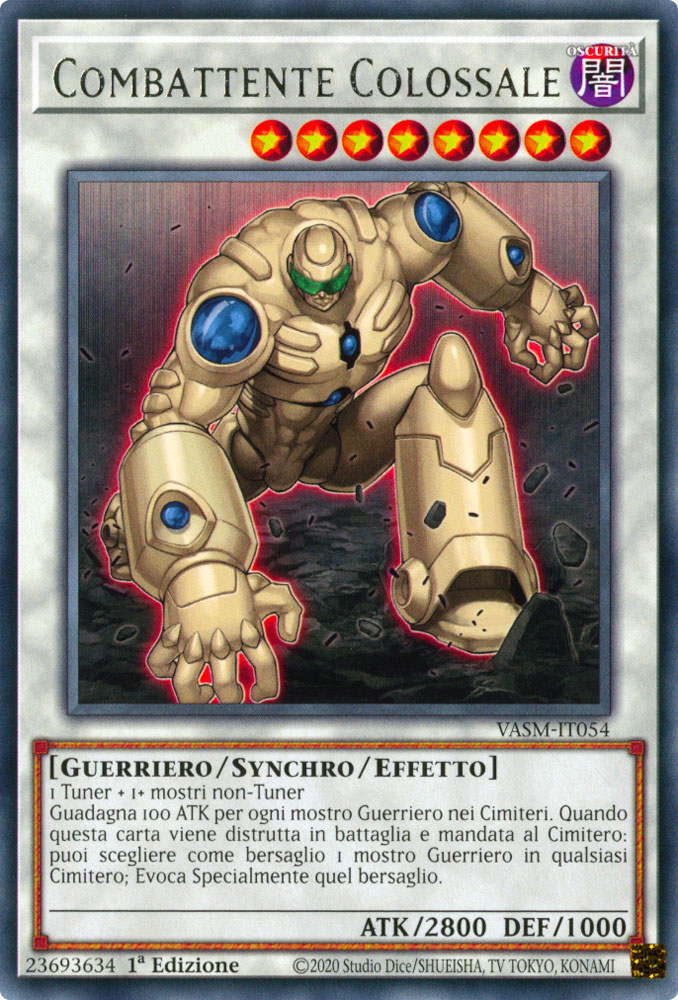 VASM-IT054 Combattente Colossale Rara 1a Edizione (IT) -NEAR MINT-