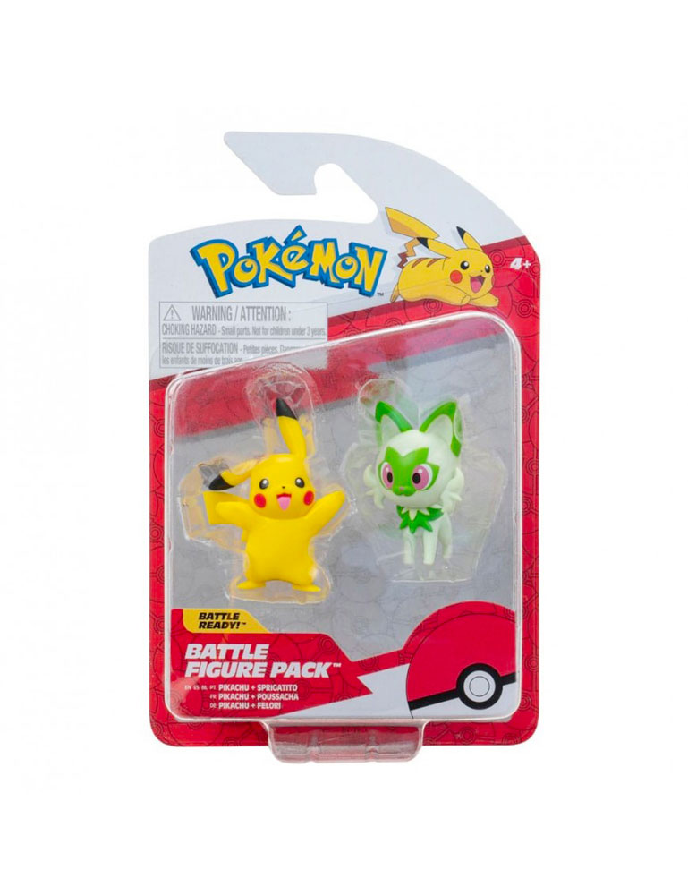 Battle Figure Pack Pikachu & Sprigatito (EN)