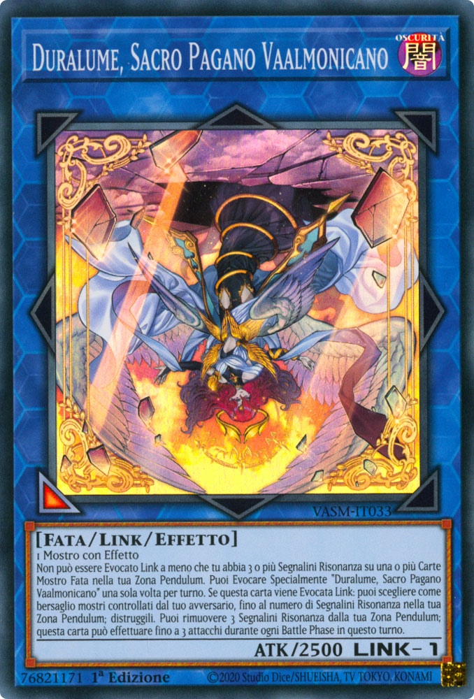 VASM-IT033 Duralume, Sacro Pagano Vaalmonicano Super Rara 1a Edizione (IT) -NEAR MINT-