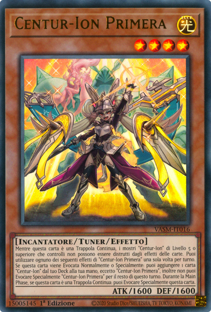 VASM-IT016 Centur-Ion Primera Ultra Rara 1a Edizione (IT) -NEAR MINT-