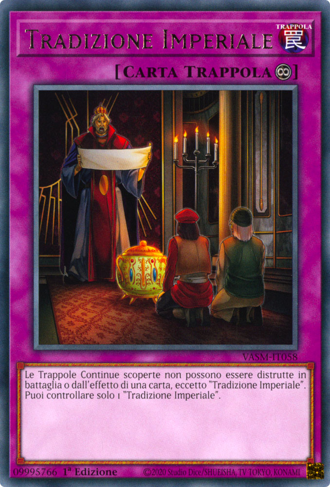VASM-IT058 Tradizione Imperiale Rara 1a Edizione (IT) -NEAR MINT-