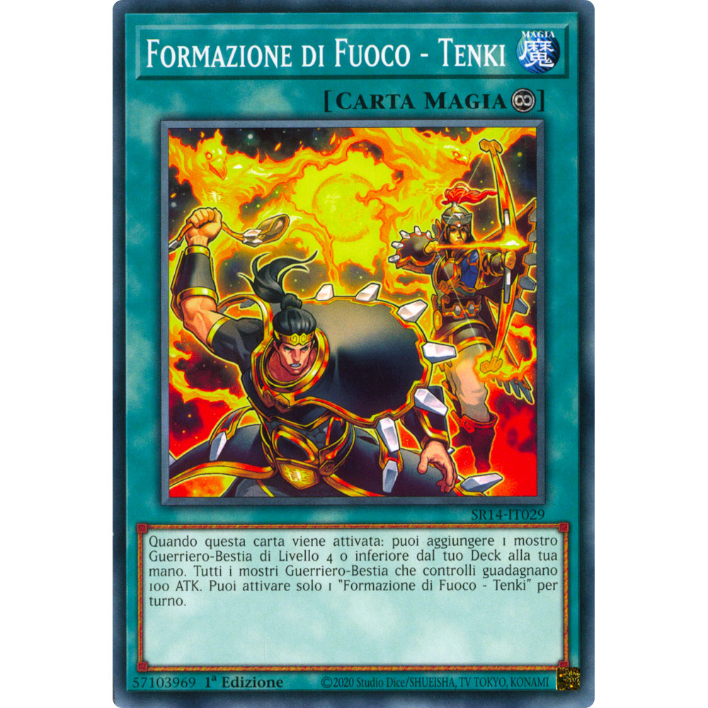 SR14-IT029 Formazione di Fuoco - Tenki Comune 1a Edizione (IT) -NEAR MINT-