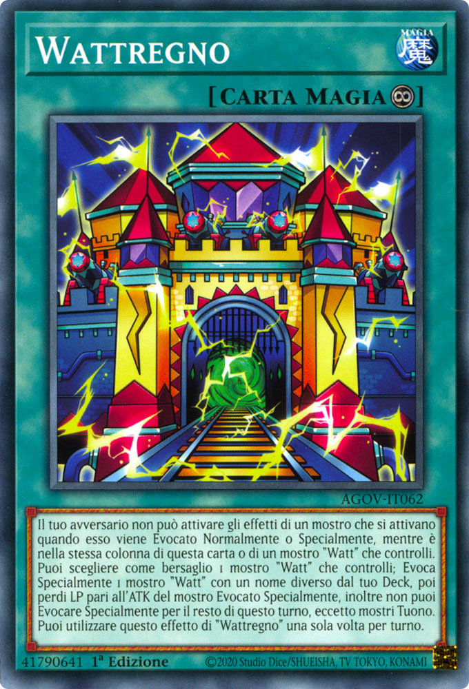 AGOV-IT062 Wattregno Comune 1a Edizione (IT) -NEAR MINT-