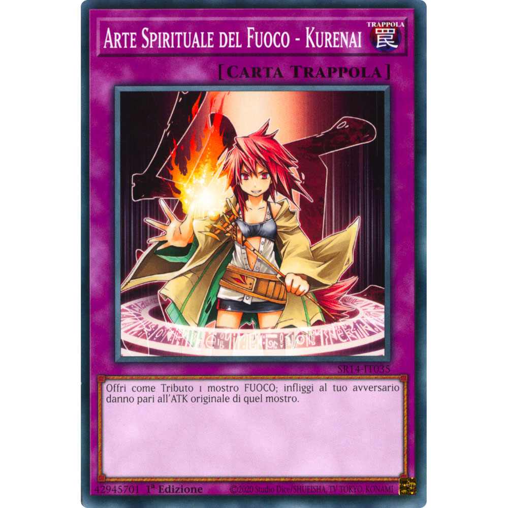 SR14-IT035 Arte Spirituale del Fuoco - Kurenai Comune 1a Edizione (IT) -NEAR MINT-