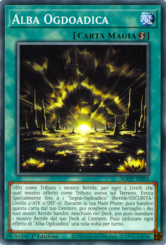 AGOV-IT063 Alba Ogdoadica Comune 1a Edizione (IT) -NEAR MINT-