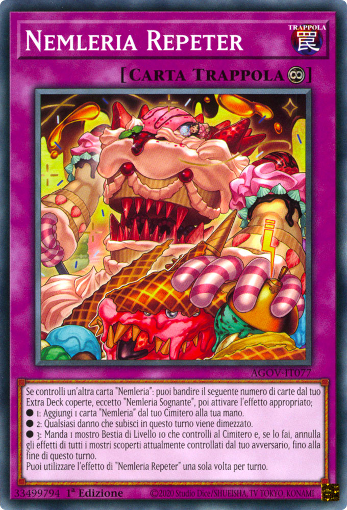 AGOV-IT077 Nemleria Repeter Comune 1a Edizione (IT) -NEAR MINT-