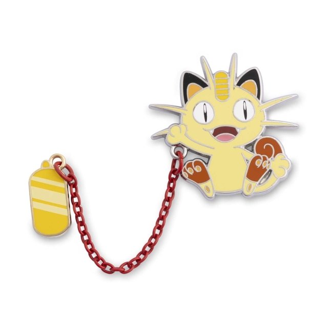 World Championships Yokohama Japan 2023 Held Item Pin Spilla Meowth with Amulet Coin (JP)