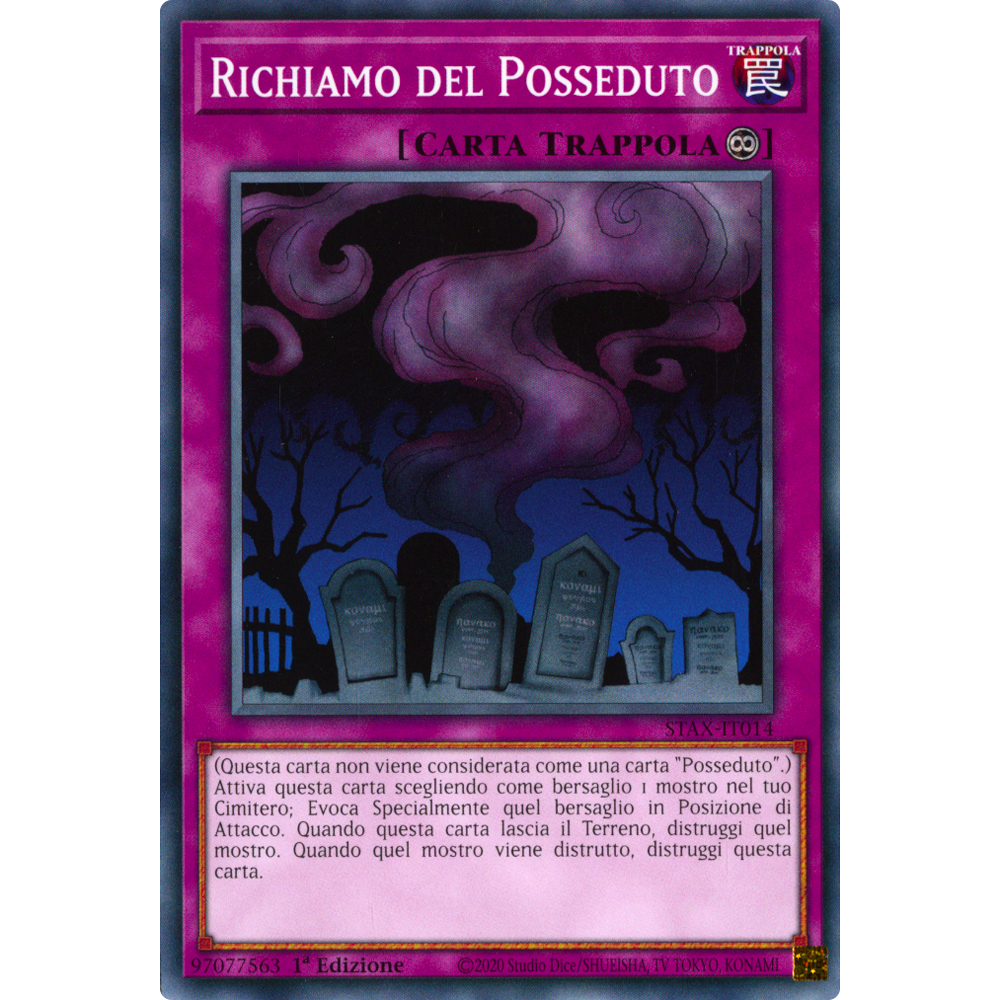 STAX-IT014 Richiamo del Posseduto Comune 1a Edizione (IT) -NEAR MINT-