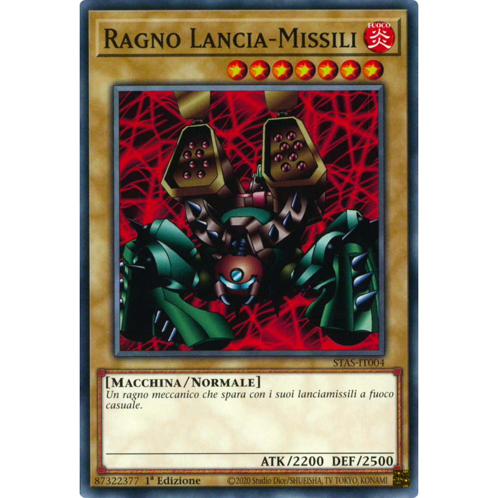 STAS-IT004 Ragno Lancia-Missili Comune 1a Edizione (IT) -NEAR MINT-