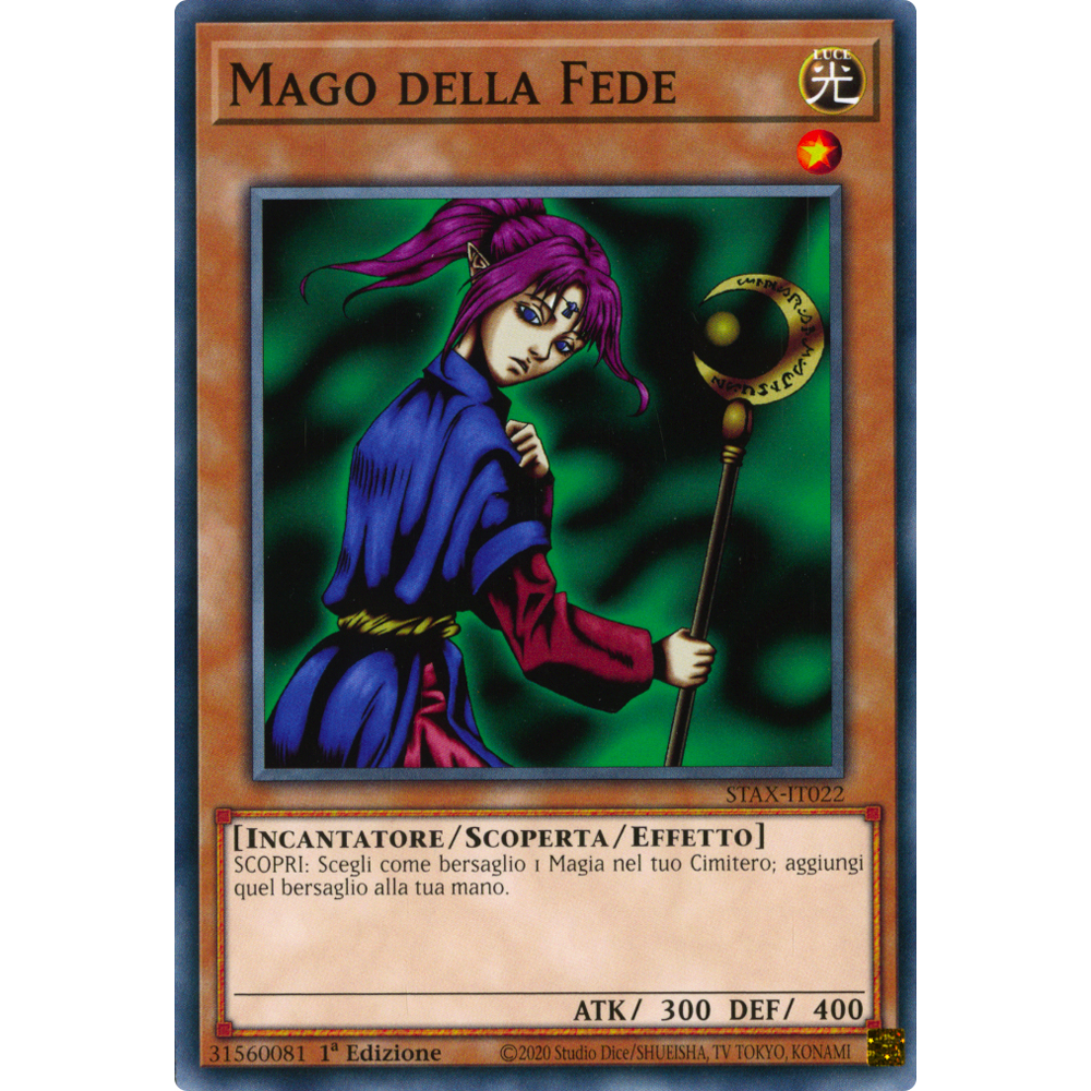 STAX-IT022 Mago della Fede Comune 1a Edizione (IT) -NEAR MINT-