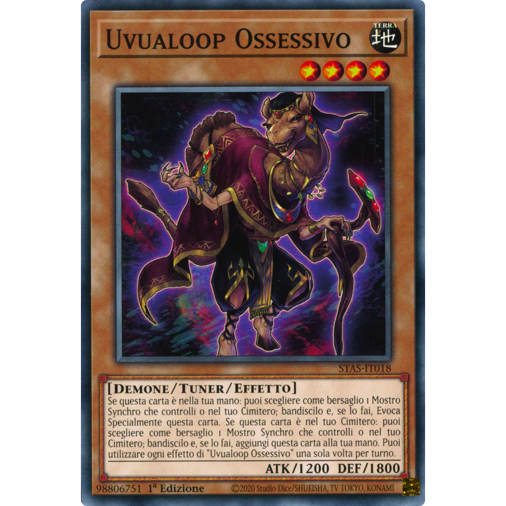 STAS-IT018 Uvualoop Ossessivo Comune 1a Edizione (IT) -NEAR MINT-