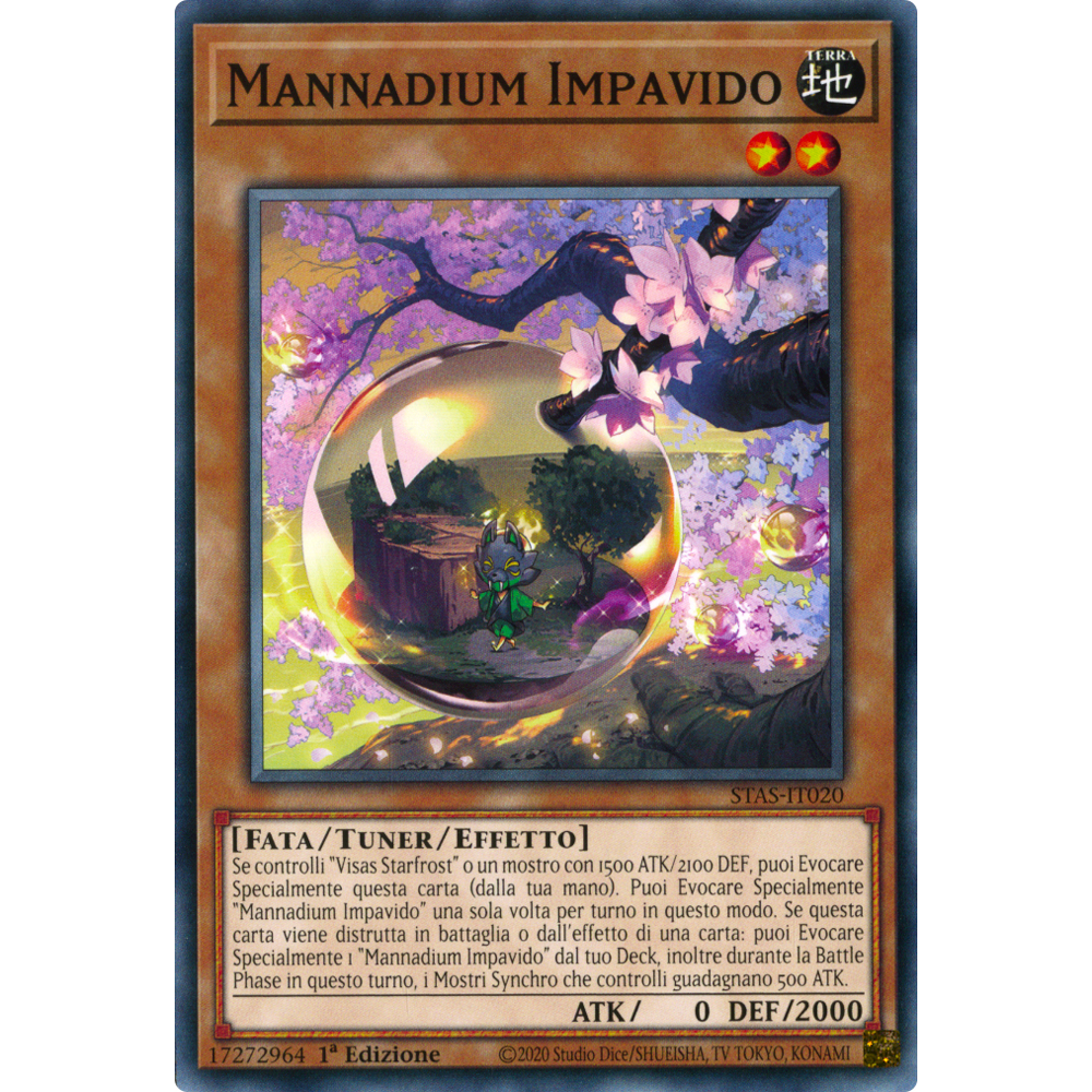 STAS-IT020 Mannadium Impavido Comune 1a Edizione (IT) -NEAR MINT-