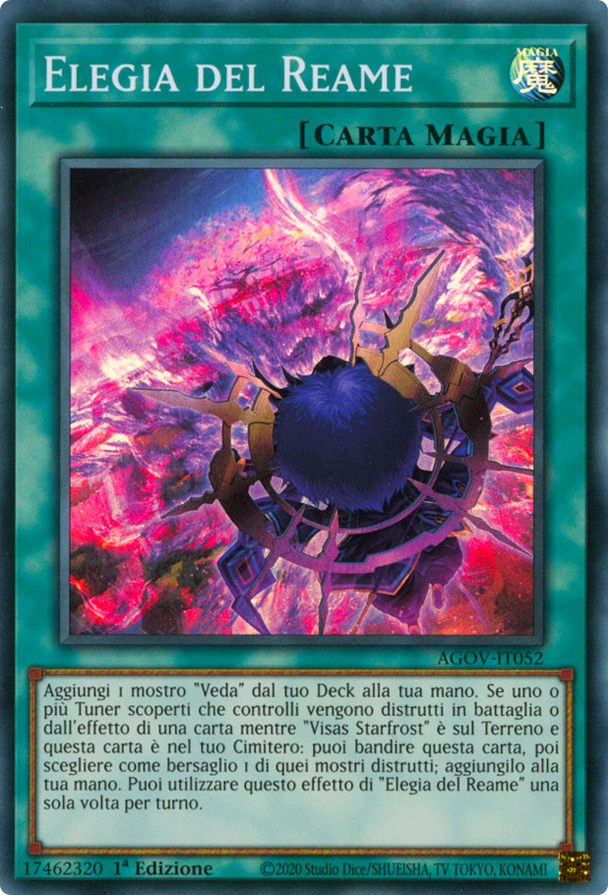 AGOV-IT052 Elegia del Reame Super Rara 1a Edizione (IT) -NEAR MINT-