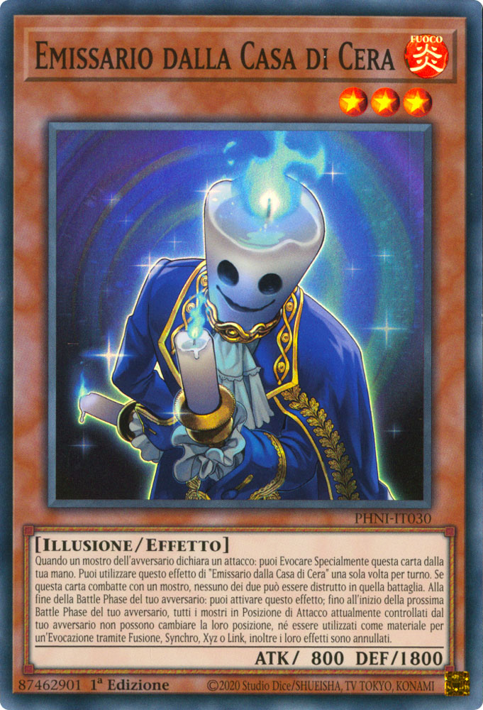 PHNI-IT030 Emissario della Casa di Cera Super Rara 1a Edizione (IT) -NEAR MINT-