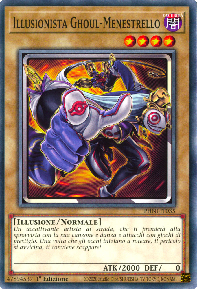 PHNI-IT035 Illusionista-Ghoul Menestrello Comune 1a Edizione (IT) -NEAR MINT-